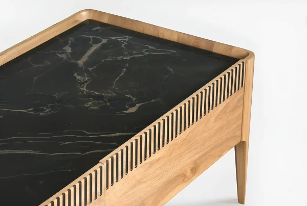 Mueble De Tv En Madera 100% Maciza De Roble Ref: Espresso7