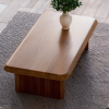 Mesa Centro Madera Maciza Roble Flormorado Nogal Coffee Muebles Maciza36