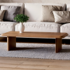 Mesa Centro Madera Maciza Roble Flormorado Nogal Coffee Muebles Maciza36