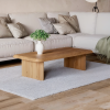 Mesa Centro Madera Maciza Roble Flormorado Nogal Coffee Muebles Maciza36