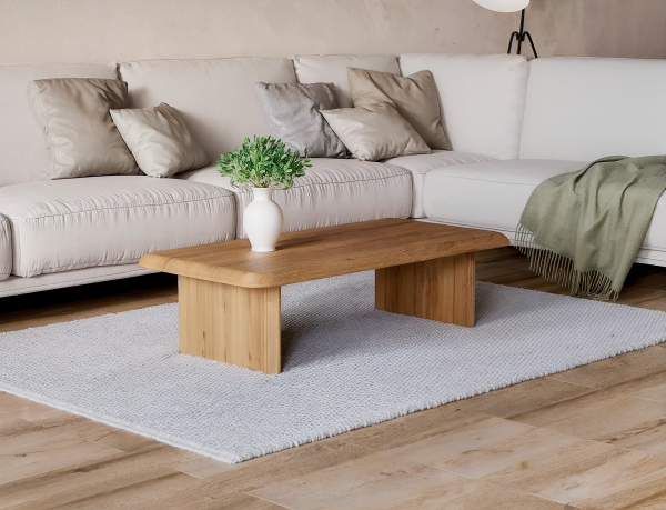 Mesa Centro Madera Maciza Roble Flormorado Nogal Coffee Muebles Maciza36
