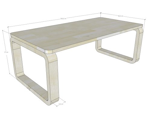 Mesa Centro Madera Maciza Roble Flormorado Nogal Coffee Muebles Maciza37