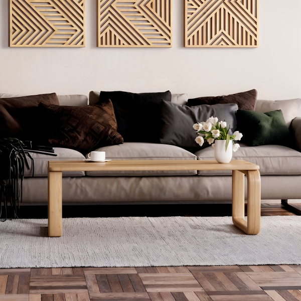 Mesa Centro Madera Maciza Roble Flormorado Nogal Coffee Muebles Maciza37