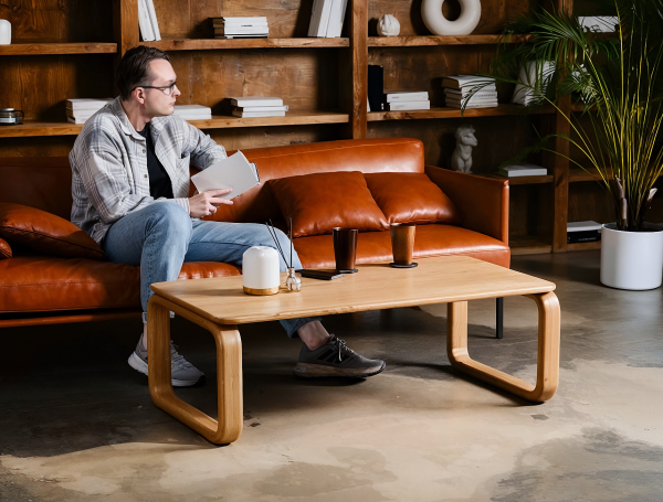 Mesa Centro Madera Maciza Roble Flormorado Nogal Coffee Muebles Maciza37