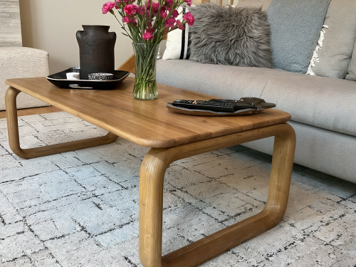 Mesa Centro Madera Maciza Roble Flormorado Nogal Coffee Muebles Maciza37