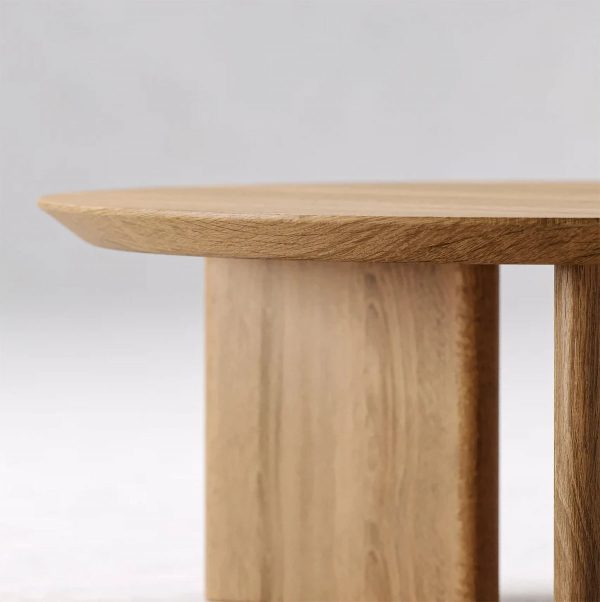 Mesa Centro Madera Maciza Roble Flormorado Nogal Coffee Muebles