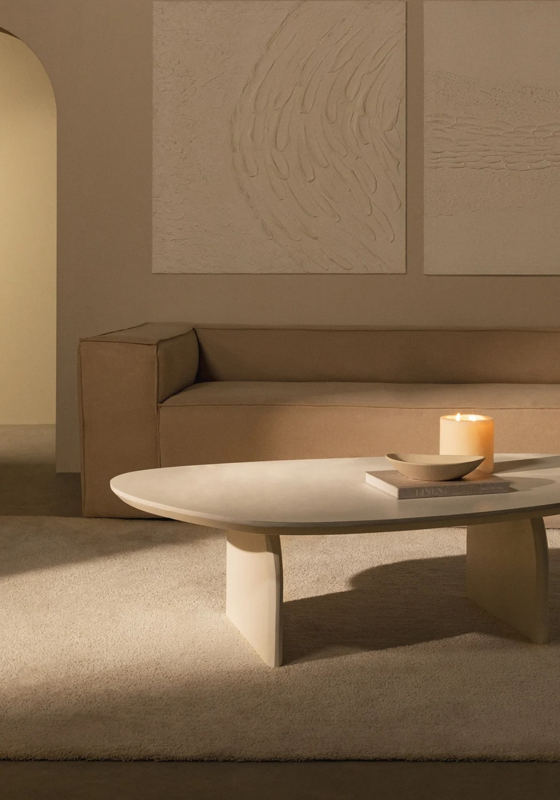 Mesa Centro Madera Maciza Roble Flormorado Nogal Coffee Muebles