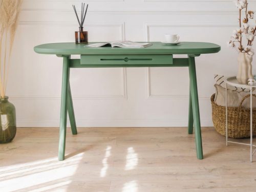 Maciza70 Verde Escritorio Lacado Mate Coffee Muebles