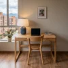Escritorio con cajon en Madera Solida Ref: Maciza71