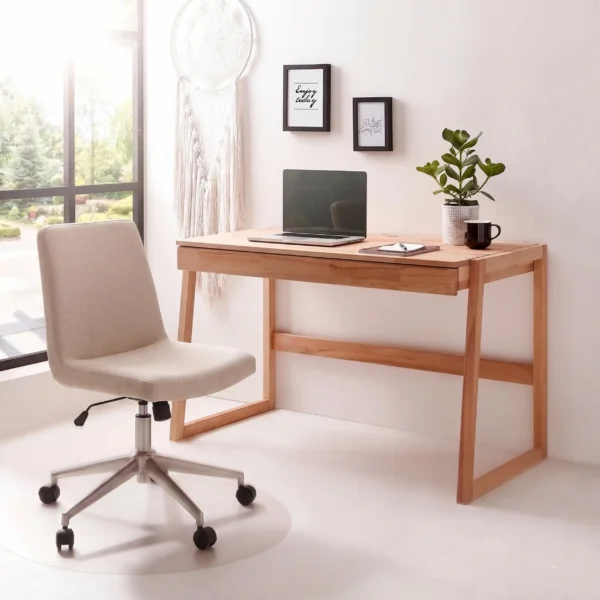 Escritorio con cajon en Madera Solida Ref: Maciza71