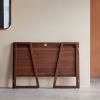 Escritorio Madera Maciza Transformable Plegable Muebles Coffee Flormorado Roble Nogal