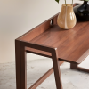 Escritorio Madera Maciza Transformable Plegable Muebles Coffee Flormorado Roble Nogal