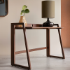Escritorio Madera Maciza Transformable Plegable Muebles Coffee Flormorado Roble Nogal