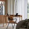 Escritorio Madera Maciza Transformable Plegable Muebles Coffee Flormorado Roble Nogal