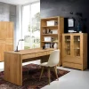 Escritorio De Madera 100% Maciza De Roble Ref: Maciza78