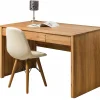 Escritorio De Madera 100% Maciza De Roble Ref: Maciza78