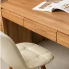 Escritorio De Madera 100% Maciza De Roble Ref: Maciza78
