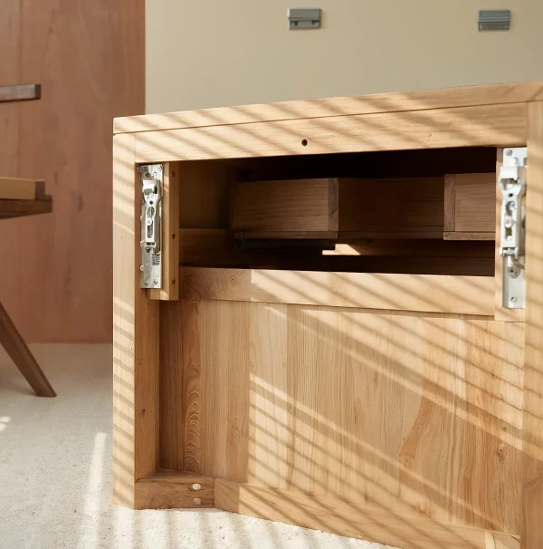 Mueble De Baño En Madera 100% Maciza Roble Ref: WC2