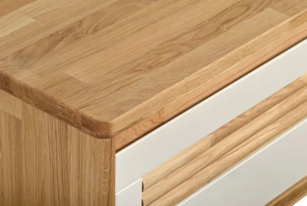 Mueble de Tv en Madera 100% Maciza de Roble Ref: Cappuccino5