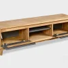 Mueble de Tv en Madera 100% Maciza de Roble Ref: Cappuccino5