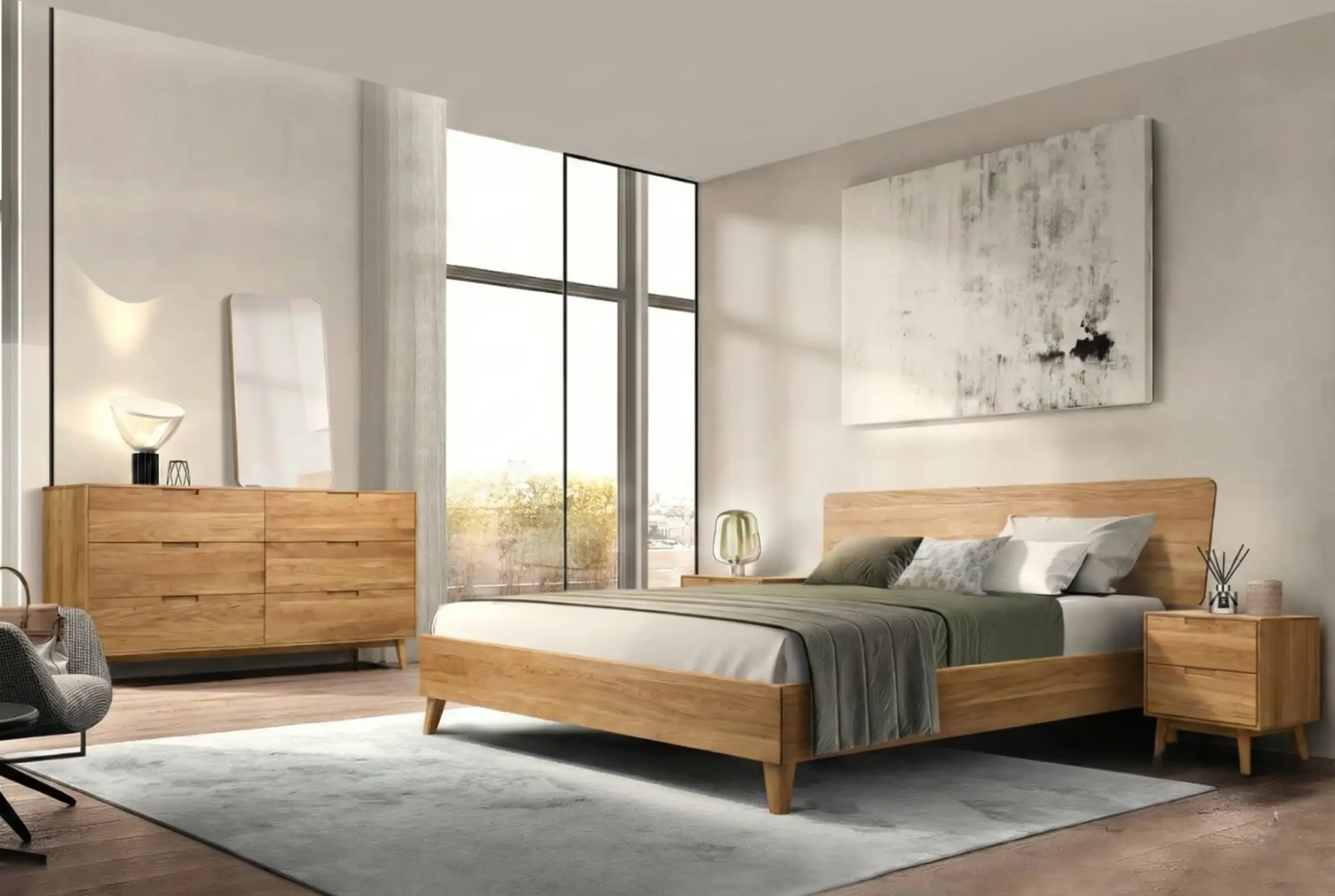 Coleccion Latte Muebles Coffee Madera Maciza