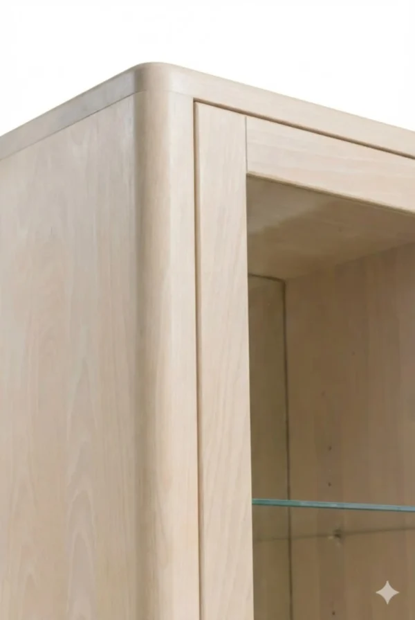 Mueble Vajillero - Vitrina Maciza203 elaborado Madera 100% Solida