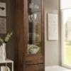 Mueble Vajillero - Vitrina Maciza203 elaborado Madera 100% Solida
