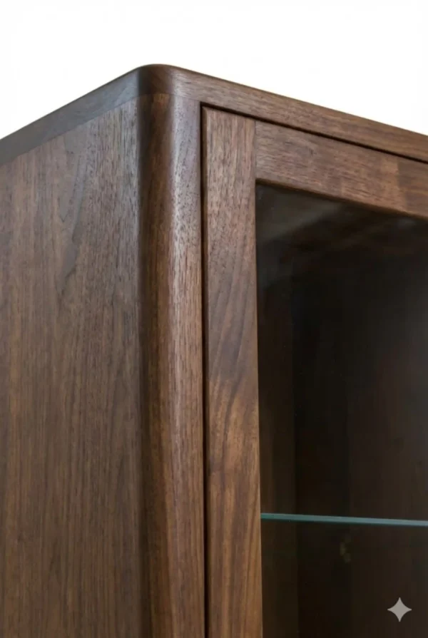 Mueble Vajillero - Vitrina Maciza203 elaborado Madera 100% Solida