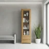 Mueble Vajillero - Vitrina Maciza203 elaborado Madera 100% Solida