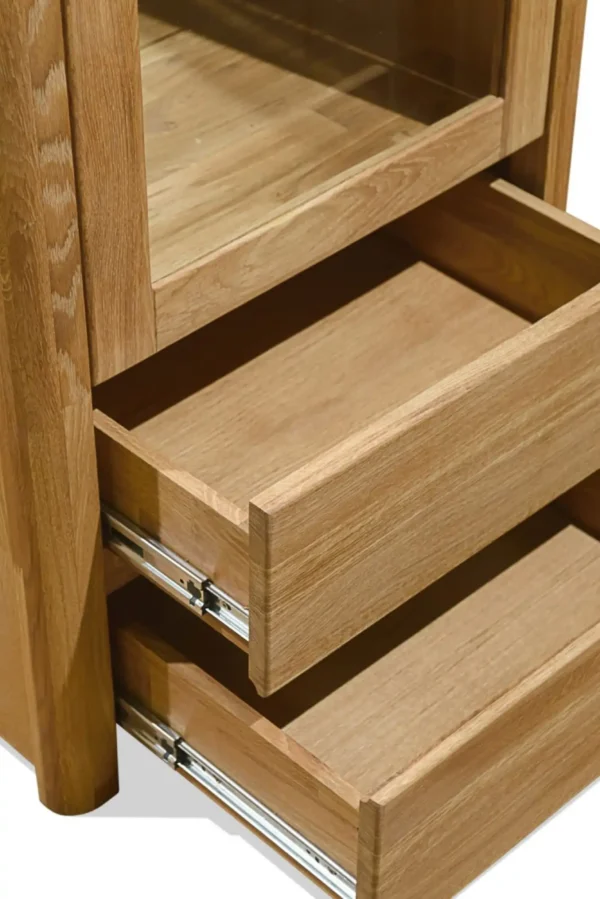 Mueble Vajillero - Vitrina Maciza203 elaborado Madera 100% Solida