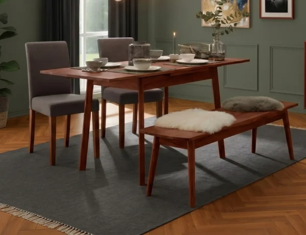 Mesa Comedor Extensible Ref: Maciza22 En Madera 100% Maciza de Roble