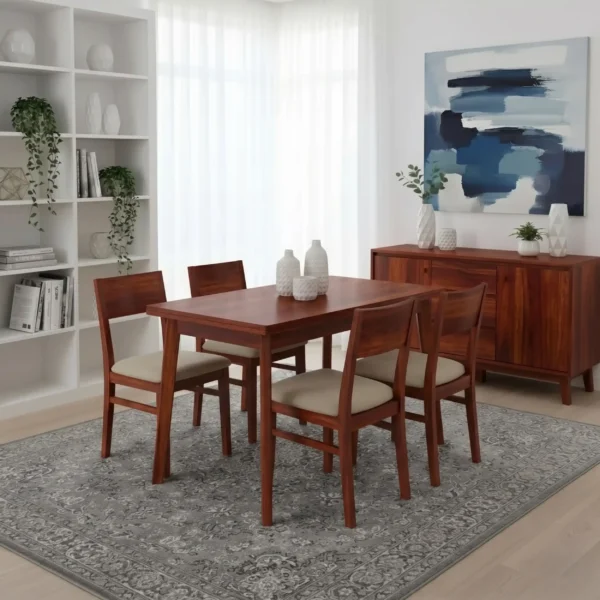 Mesa Comedor Extensible Ref: Maciza22 En Madera 100% Maciza de Roble