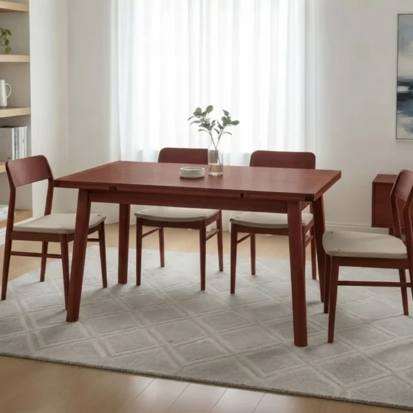 Mesa Comedor Extensible Ref: Maciza22 En Madera 100% Maciza de Roble