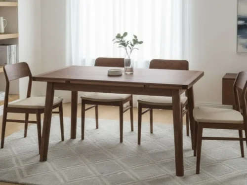 Mesa Comedor Extencible Ref: Maciza22 En Madera 100% Maciza de Roble