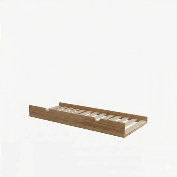 Nido Auxiliar En Madera Natural Roble 100% Maciza