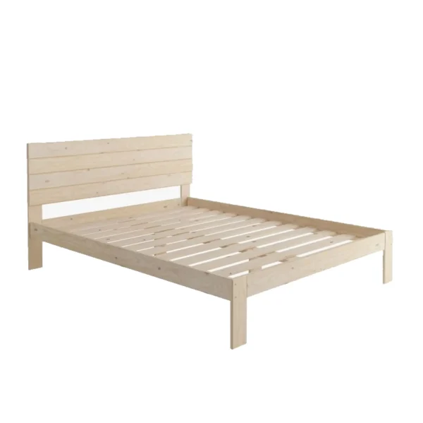 Cama Doble Matrimonial Madera 100% Maciza De Roble Ref Testa