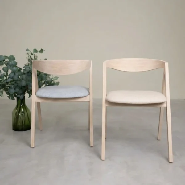 Silla Para Comedor Madera 100% Maciza Roble Ref: Maciza502