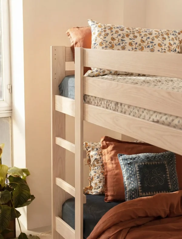 Camarote madera 100% Maciza Roble para niños y Adultos