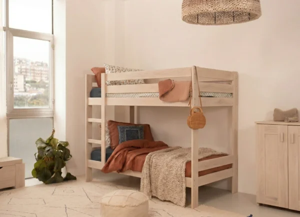 Camarote madera 100% Maciza Roble para niños y Adultos