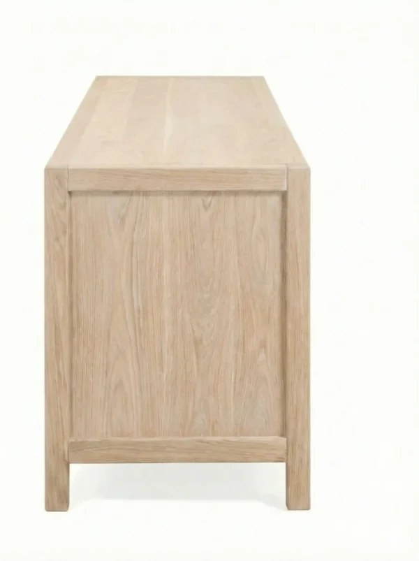 Mueble De Tv En Madera 100% Maciza De Roble Ref: Maciza10