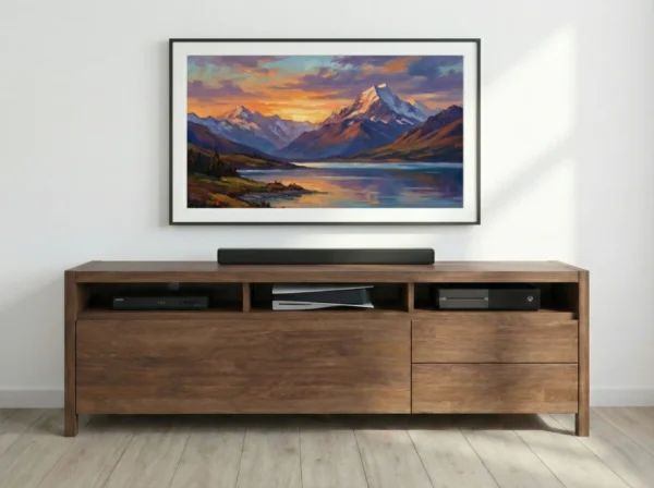 Mueble De Tv En Madera 100% Maciza De Roble Ref: Maciza10