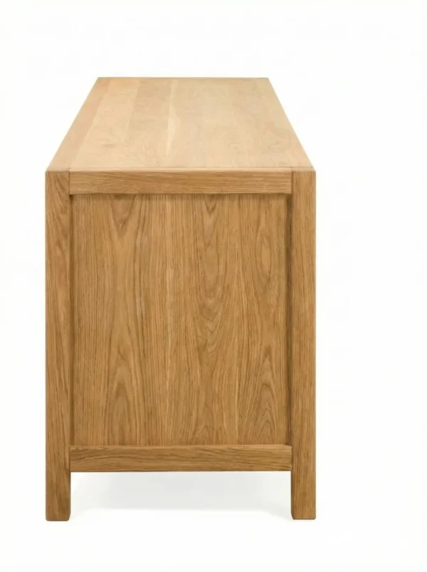 Mueble De Tv En Madera 100% Maciza De Roble Ref: Maciza10