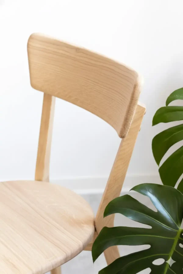 Silla Para Comedor Madera 100% Maciza Roble Ref: Maciza501