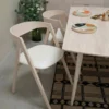 Silla Para Comedor Madera 100% Maciza Roble Ref: Maciza502