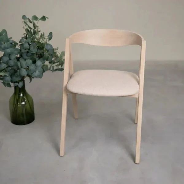 Silla Para Comedor Madera 100% Maciza Roble Ref: Maciza502