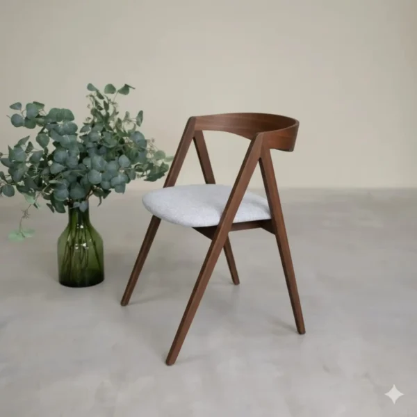 Silla Para Comedor Madera 100% Maciza Roble Ref: Maciza502