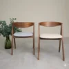 Silla Para Comedor Madera 100% Maciza Roble Ref: Maciza502