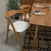 Silla Para Comedor Madera 100% Maciza Roble Ref: Maciza502