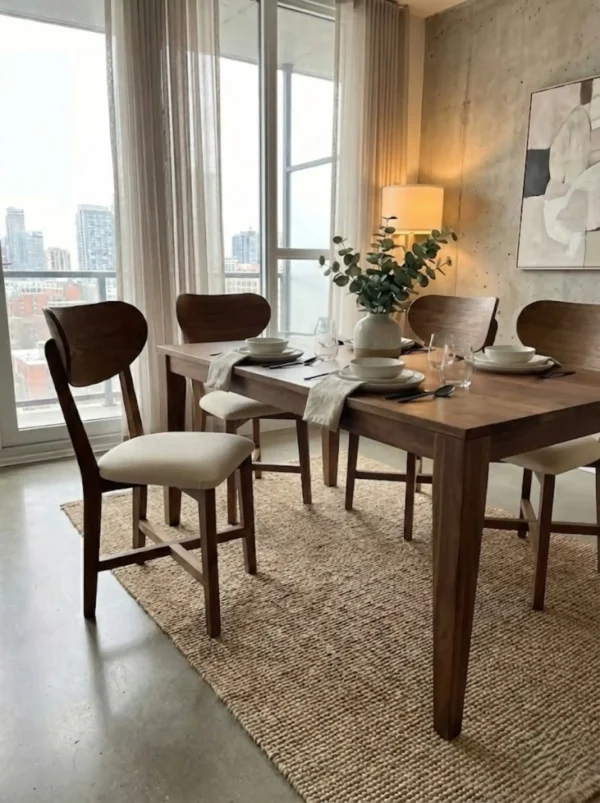 Silla Para Comedor Madera 100% Maciza Roble Ref: Maciza503