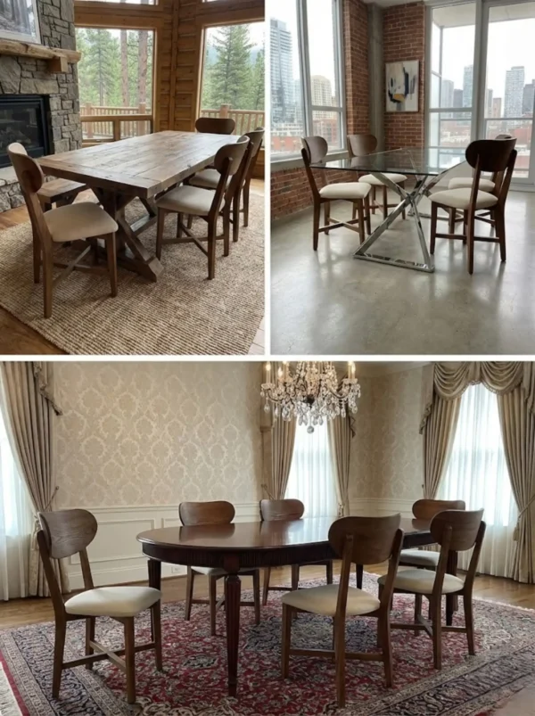 Silla Para Comedor Madera 100% Maciza Roble Ref: Maciza503